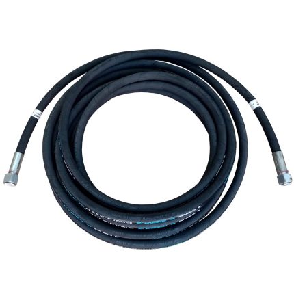 Шланг ВД DN10мм, L-80м, P-1100бар, фитинги М24х1,5 F-DKOS, Interpump (Италия)