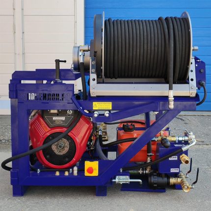 АВД Посейдон B24S-180-50-R-Reel-Base, 32 л.с., 180 бар, 50 л/мин, фото 2