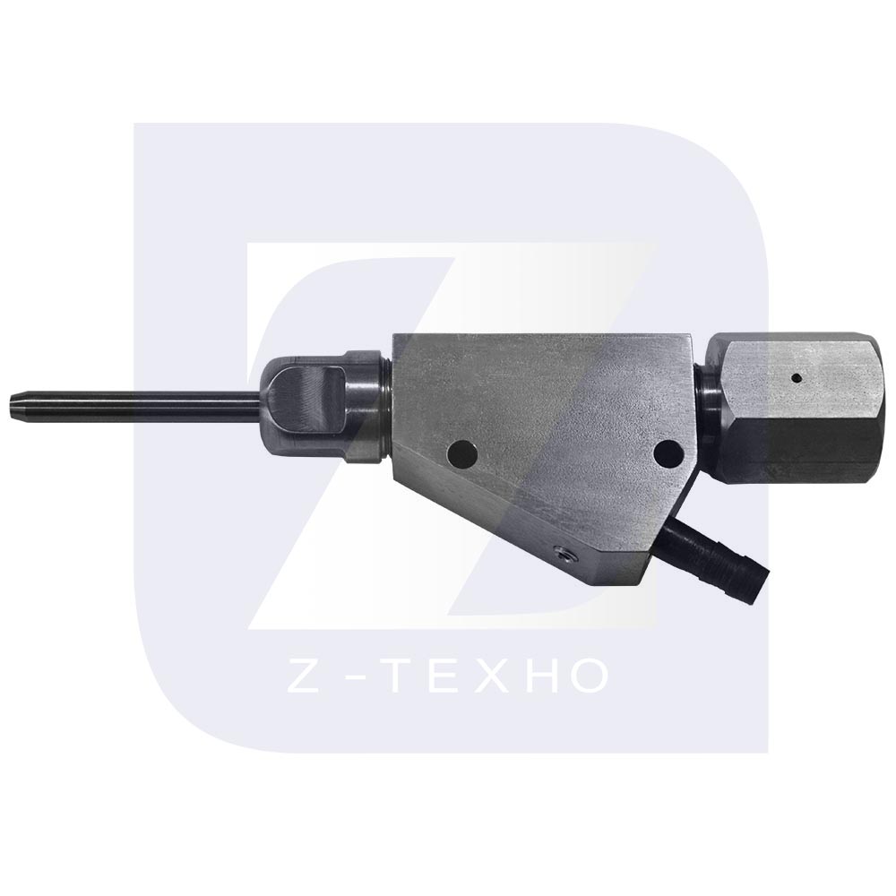 77FACNH-600-5-36K-_1000 Форсунка 20KTLX01 для трубок, 1/4MP LH, 7отв. (1х0 вперед, 6х45 назад), 9,5х34мм, 1500 бар, GardnerDenver (США) — изображение 1