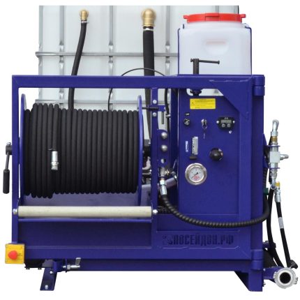 АВД Посейдон B24S-180-50-R-Reel-Base, 32 л.с., 180 бар, 50 л/мин