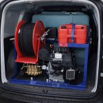 АВД Посейдон B35S-160-73-R-Fix-Reel-Base, 38 л.с., 160 бар, 73 л/мин