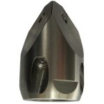 Насадка Chisel CCP038, 8 отв. (4х25° назад, 1х0° и 3х15° вперёд), для труб от Ø40 мм, 3/8" BSP, 25x45 мм, для аппаратов 200-30, 150-26, 140-30 Brendle, Германия — изображение 4