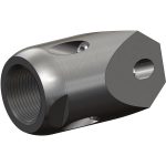 Насадка Chisel CCP038, 8 отв. (4х25° назад, 1х0° и 3х15° вперёд), для труб от Ø40 мм, 3/8" BSP, 25x45 мм, для аппаратов 200-30, 150-26, 140-30 Brendle, Германия — изображение 2