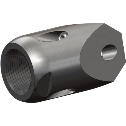 Насадка Chisel CP037, 8 отв. (4х25° назад, 1х0° и 3х15° вперёд), для труб от Ø40 мм, 3/8" BSP, 25x45 мм, для аппаратов 210-22, 220-22 (Brendle, Германия), фото 2
