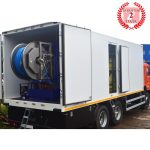 АВД Посейдон DT120S-150-200-Yn-Reel-Base, 122 л.с., 150 бар, 200 л/мин