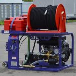 АВД Посейдон B35S-200-55-Lc-AR-Compact-Reel-Base, 38 л.с., 200 бар, 55 л/мин — изображение 2
