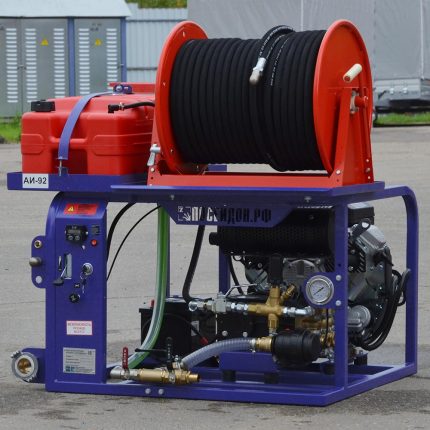 АВД Посейдон B35S-160-73-Lc-Hydraulic-Reel, 38 л.с., 160 бар, 73 л/мин, фото 2