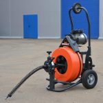 Электромеханическая машина для прочистки канализации PS-92-C (Крот-Скорость) для прочистки труб 50 – 300 мм (General Pipe Cleaners, США) — изображение 3