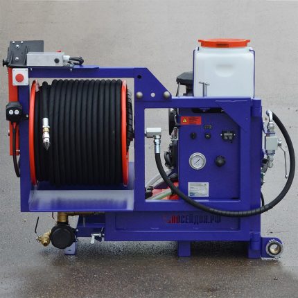 АВД Посейдон B35S-160-73-Lc-AR-PowerElectric-Reel-Base, 35 л.с., 160 бар, 73 л/мин, фото 2