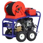 АВД Посейдон B24-200-45-L-Combi-Reel, 27 л.с., 200 бар, 45 л/мин