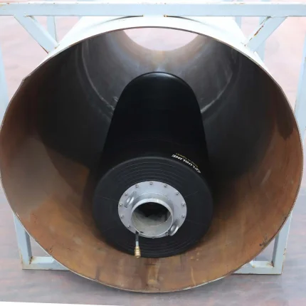 Пневмозаглушка конусная с каналом 1/2", 150-400 мм, 1 Бар. Plugline (Турция), фото 2