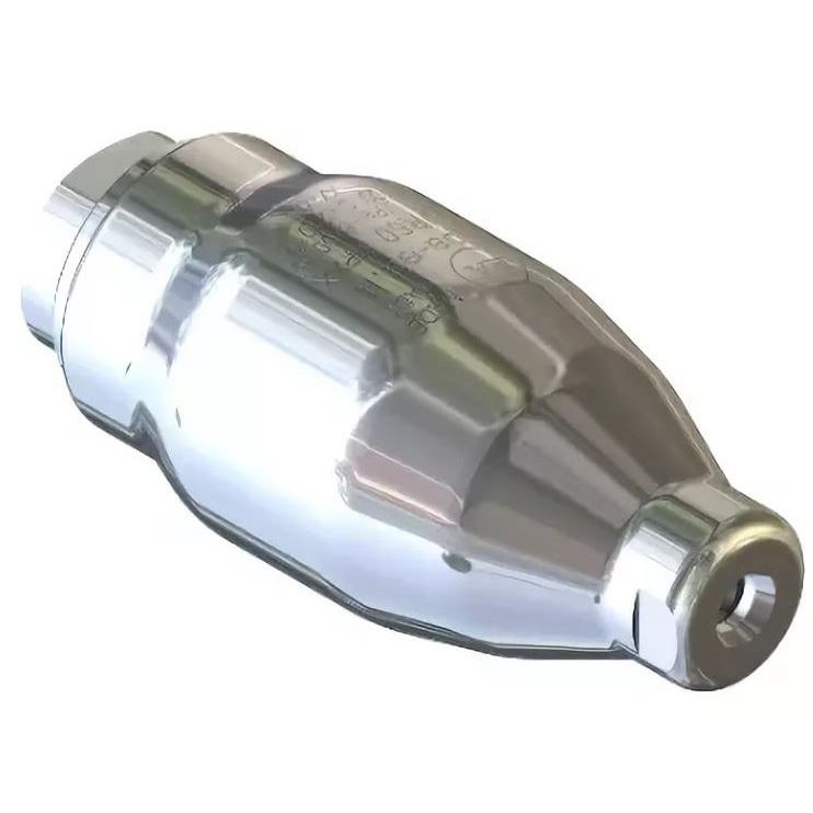 Nasadki-dlya-ochistki-poverhnostej-na-davlenie-do-600-bar Форсунка роторная UR60 для поверхностей, размер 04, до 600бар 45л/мин 90°C, 1/4"BSP(Г), конус 20⁰, PA (Италия) — изображение 1