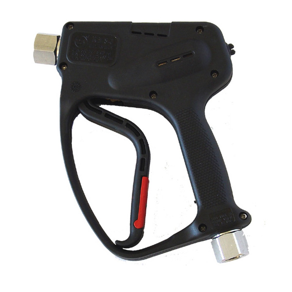 RL84 Пистолет RL84, до 560бар 80л/мин 100°C, Вх.1/2"BSP(Г), Вых.1/2"BSP(Г), нерж.сталь, PA (Италия) — изображение 1
