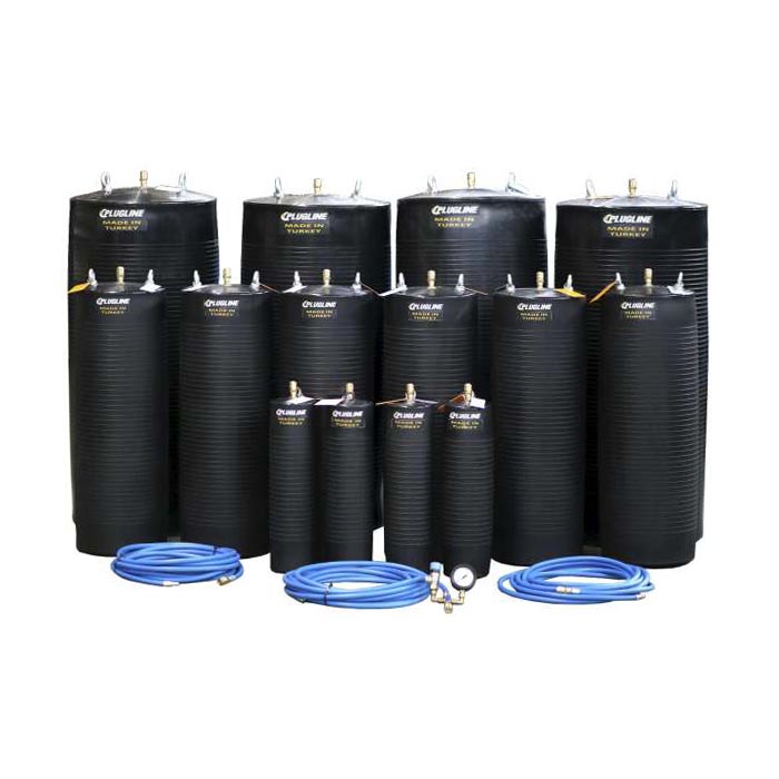 ZAGLUSHKI-DLYA-NEFTEGAZOVYH-TRUB Пневмозаглушка цилиндрическая 50 - 100 мм для нефтегазовых труб, 2.5 Бар. Plugline (Турция) — изображение 1