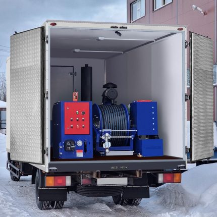 АВД Посейдон DT120S-150-200-Yn-Reel-Base, 122 л.с., 150 бар, 200 л/мин, фото 2